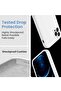 for iPhone 14 Pro Max Case, Silicone Upgraded [Camera Protection] Phone Case with [2 Screen Protectors], Soft Anti-Scratch Microfiber Lining Inside, 6.7 inch, White - 2