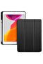 Soft Smart Case with Pencil Holder Foldable Stand for iPad 10.2 (9th/8th/7th Gen), Air 3, Pro 10.5 (Black)