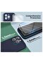 Liquid Silicone Case for iPhone 15 Pro Max with 2 Screen Protectors & Lanyard, Midnight Blue - 3