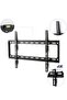 Fixed TV Wall Mount fits for Most of 32"-65" Max Wall Mount Pattern VESA 600x400mm - 2