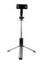 Q07 Bluetooth Selfie Stick Multifunctional Live Broadcast Tripod Without Light(Black)