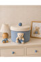 Blue Teddy Bear Baby Nursery Basket Organizer Gift Basket