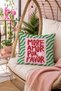 More Amor Por Favor Text Printed Decorative Throw Pillow Cover Bohemian Balcony Decor 43X43 cm