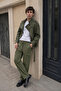 Men's Casual Comfortable Khaki Cargo Linen Trousers - 3