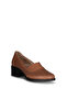773 Tan Genuine Leather Women's Heeled Shoes - 3