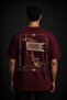 Wolf Head Sancak Special Design T-Shirt Oversize 100% Cotton Unisex