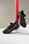 Men Duno Air Flow Lite Comfort Footbed Lace-Up Running Shoes-Red - 2