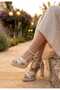 26Y491-3 Women's Open Back Evening Dress Shoes - 3