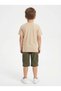 Boy's 2-Piece Printed Summer Top and Bottom Set 4-8 Years 2633 - 2