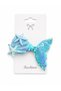 Sequined Mermaid Hair Clip with Tail White