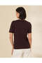Women Burgundy Printed T-Shirt - 3