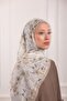 Lalin Patterned Soft Shawl Mink - 6