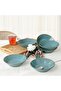 Edl Shop Turkuaz Granit Hitit Dinner Plate 18 cm 6 Pieces Q07 Edl Shop 1290799 - 3