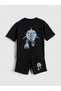 Six Seven Printed Boys' Shorts Set (100% Cotton)