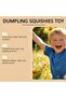 Buns Squishies Toy | Cute Buns Stress Relief Fidget Toy with PP Base – Safe TPR Material, Portable for Office, Desk Decor & Kids' Gifts - 3