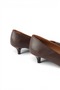 Jerry Genuine Leather Open Toe Heeled Shoes - 8