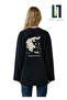 Wide Sleeve Oversize Long Sleeve Black Tshirt 100% Cotton Printed Summer Wear