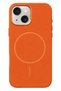 Spt-Gld iPhone 15 Luno Leather Magsafe Cover (225657) - Orange