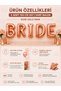 Bride Rose Gold Foil Letter Balloon Set 40'' (100 cm) – 5 Pieces Bride Foil Letter Balloon, Helium Compatible Bachelorette, Bride to Be Party Decoration - 3