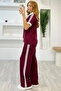 Soft Touch Polo Collar Tracksuit Set