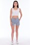 Women's Cotton Shorts Marine-8110 - 6