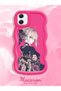 Samsung Galaxy A05 Compatible Case Camera Protector Red Silicone Couple Phone Case Girl Pattern - 2