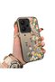 Redmi Note 13 Pro Plus 5g Compatible Silicone Edge Hard Back Case Couple Phone Case with Floral Pattern