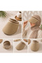 Women's Summer Straw Visor Hat, Tessture Compatible Summer Sun Protection Beach Hat - 3
