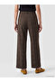 Esvab • Modern & Distinctive Checkered Embroidered Wide-Leg Women's Trousers - 5