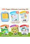 Kids Learning Tablet – Screen-Free Tap-to-Read Flash Cards with 156 Pages, Montessori Educational Toy - 4