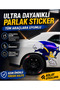 2 Pcs Sonic Sticker / Compatible with All Vehicles / Wheel-Top Sonic Sticker / Vehicle Sticker