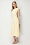 Modai̇lgi̇ Bowknot Shoulder Flared Skirt Sleeveless Dress 60146 - 5