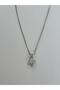 Vip Design Zircon Stone m Letter Xp Silver Color Necklace - 2