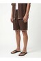 Stitched Detailed Shirt Shorts Set - 6