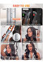 WIDGETS MATRIX Auto Curler 1.25" Barrel Auto Shut-Off Anti-Scald Anti-Tangle Rotating for Hair Styling - 3