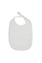 Set 10 bavete dubla fata, material tip prosop, White