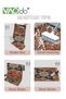 Floral European-Style Living Room Carpet Dirt-Resistant Non-Slip Moisture-Proof Home Decoration Rest - 6