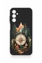 Samsung M14 Compatible Compass Forest Pattern Silicone Case - 3
