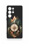 Samsung S25 Ultra Compatible Compass Forest Pattern Silicone Case - 2