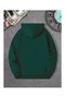 Men's Hooded Printed Relaxed Fit Sweatshirt - 2