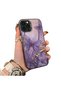 حافظة هاتف متوافقة مع هاتف iPhone 15 Pro Max مصنوعة من السيليكون بحافة صلبة وخلفية صلبة ونمط فراشة