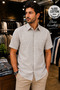Men's 100% Cotton Short Sleeve Plaid Shirt Regular Fit Summer Breathable S-5Xl