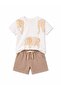Baby Boy Elephant Printed Shorts Set Cotton Summer Top and Bottom Set 12 Months-4 Years - 2