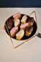 Gold Black Case Coffee Side Presentation Box Gift Decoration Treat Organizer Mdf Wood 26cm - 2