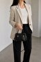 Women's Gold Accessory Detailed Handbag with Shoulder Strap Mini Bag with Accessories - 2
