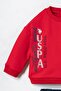 Baby Boy Printed Red Long Sleeve Pajama Set Usb3163-C-V1 - 2