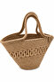 Lidya Stylish Detailed Straw Handbag Natural Weave Summer Beach, Daily Use Suitable Design Bag - 5