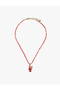Beaded Lobster Charm Necklace