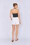 Women's Black Halter Neck Polka Dot Blouse - 2