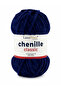 Chenille Velvet Yarn (Chenille Classic) Amigurumi Yarn - 5 Yards - 536 Dark Blue - 2